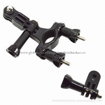 Bicycle Handlebar/Seat Post Clamp with Three-way Adjustable Pivot Arm